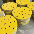 Discos de lijado de alúmina dorada de 150 mm para automóvil.